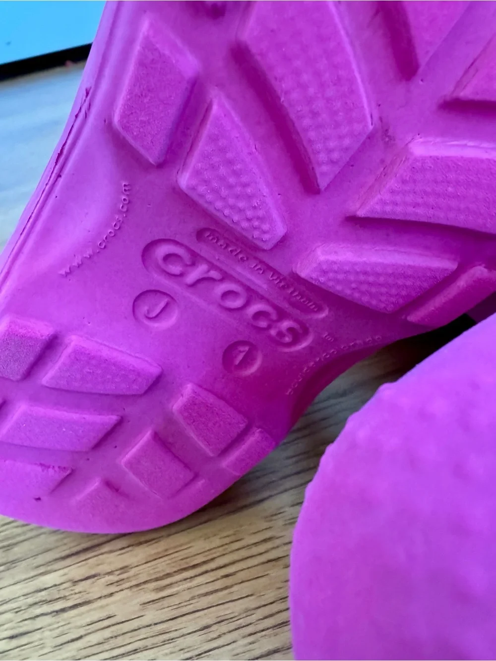 CROCS Kids Pink Waterproof Handle Rain Boots